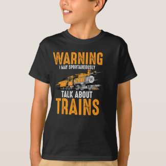 Cute Warning kan spontant tala om Tåg G T Shirt