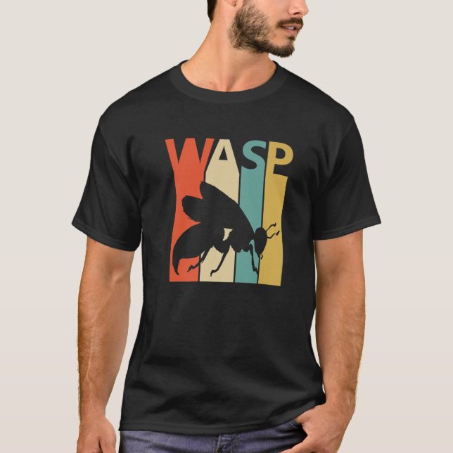 Cute Wasp Animal T Shirt (Framsida)