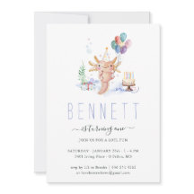 Cute Watercolor Axolotl Födelsedagsfest