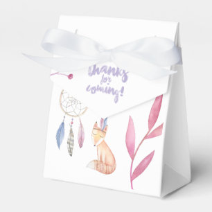 Cute Watercolor Boho Tribal Baby Shower Tack Presentaskar