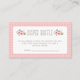 Cute Watercolor Boskap Barnyard Baby Shower Tilläggskort