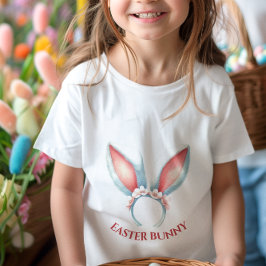 Cute & Watercolor Bunny Öron Kids' T-Shirt
