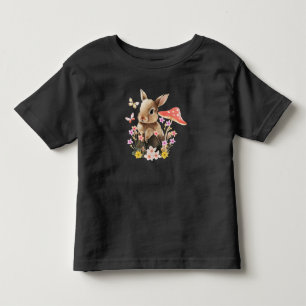 Cute Watercolor Bunny Småbarn T-shirt