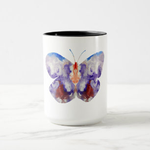 Cute Watercolor Butterfly Art Mugg