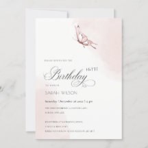 Cute Watercolor Butterfly från alla åldrar