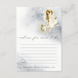 Cute Watercolor Fairy Adapter for Morsa Baby Showe Tilläggskort