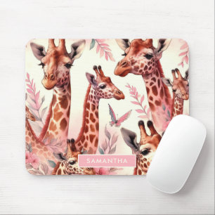 Cute Watercolor Giraffe Musmatta