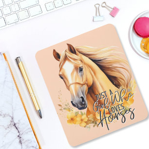 Cute Watercolor Horse Musmatta