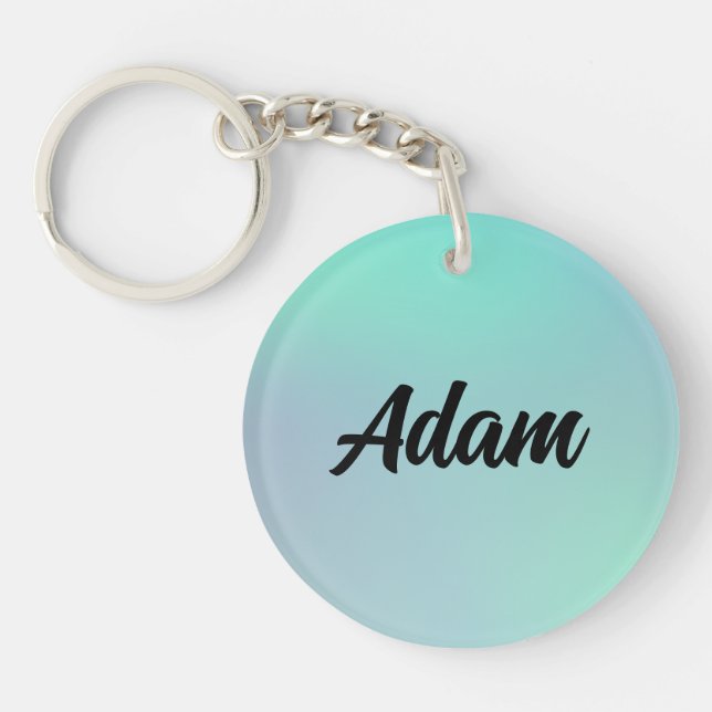 Cute Watercolor Keychain (Framsidan)