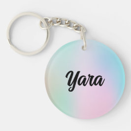 Cute Watercolor Keychain