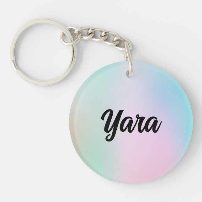 Cute Watercolor Keychain (Framsidan)