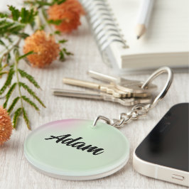 Cute Watercolor Keychain