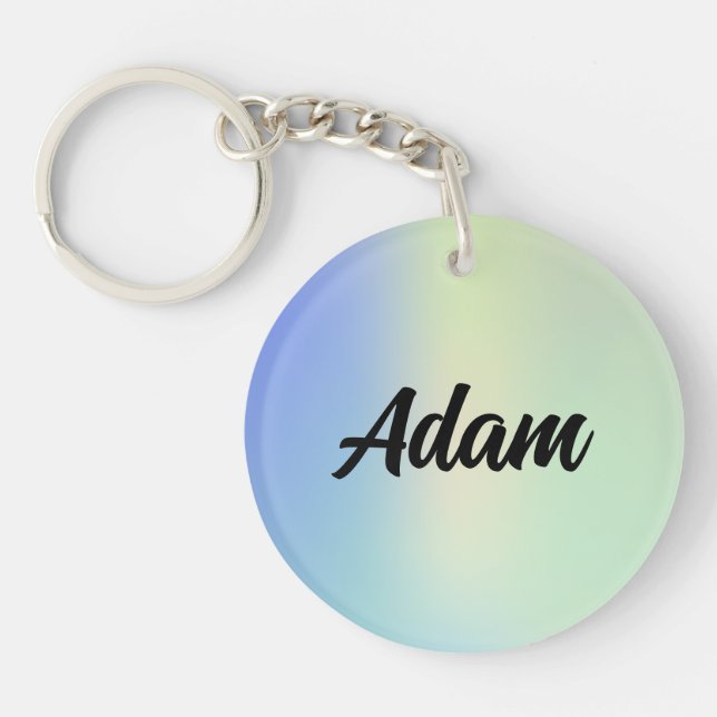 Cute Watercolor Keychain (Framsidan)