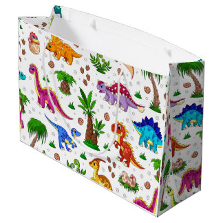 Cute Watercolor Kids' Birthday Dinosaur