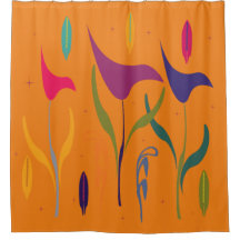 Cute Watercolor Lily Blommigt