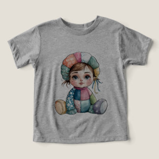 Cute Watercolor Patchwork Baby Snö Woman T Shirt