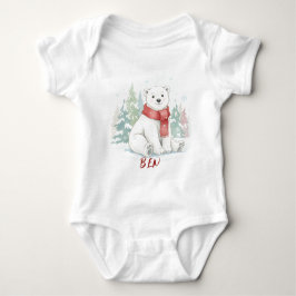 Cute watercolor Polar Bear T Shirt