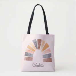 Cute Watercolor Rainbow, Personlig Barn Tygkasse