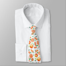 Cute Watercolor Sweet Citrus Orange Fruit Slips