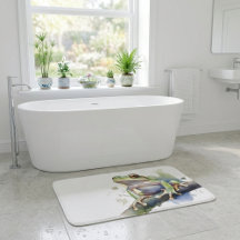 Cute Watercolor Träd Frog