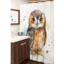 Cute Watercolor Uggla