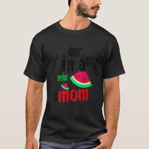Cute Watermelon en i Melon Coola Sommarvatten T Shirt