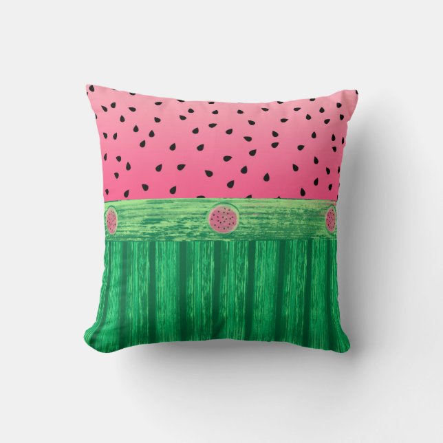 Cute Watermelon Kudde (Framsida)