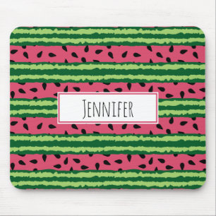 Cute Watermelon Mönster Rosa & Grönt Musmatta