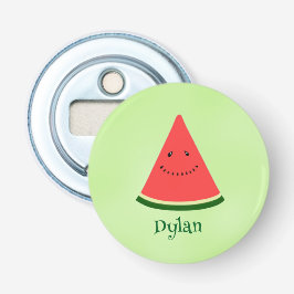 Cute Watermelon Personalized Button Bottle Opener Flasköppnare
