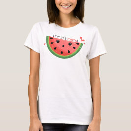 Cute Watermelon Pun, en i en melon! T Shirt