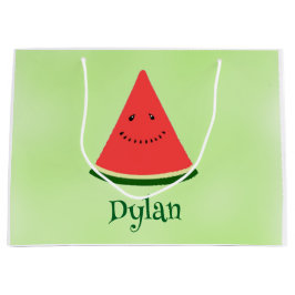 Cute Watermelon Summer Personalized Gift Bag