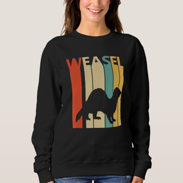 Cute Weasel Animal T Shirt (Framsida)