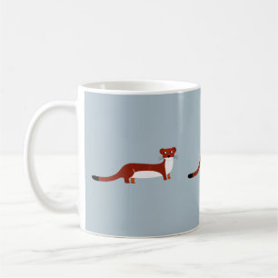 Cute Weasel Kaffemugg