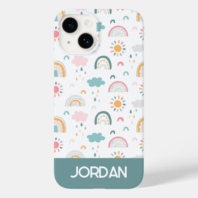 Cute Weather Mönster (Baksida)