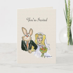 Cute Wedding-inbjudningskort Inbjudan