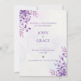CUTE wedding invitation card Inbjudningar