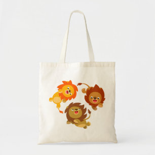 Cute Weightless Tecknad Lejon Bag Tygkasse