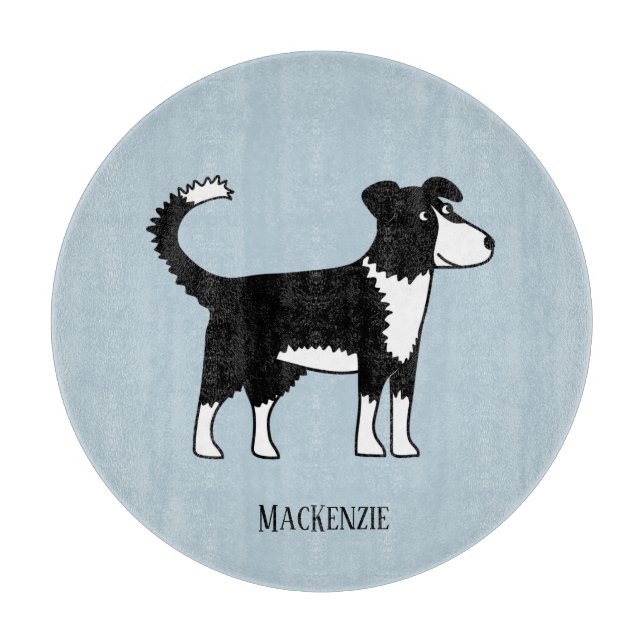 Cute Welsh Gräns Collie Hund (Framsidan)