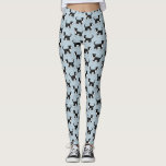 Cute Welsh Gräns Collie Sheep Hund Mönster Leggings<br><div class="desc">En berömvärd svart och vit walesisk Gräns Collie fårhund. Dessa vackra och intelligenta hundar är underbara för djur älskare. Perfekt för veterinärer.</div>
