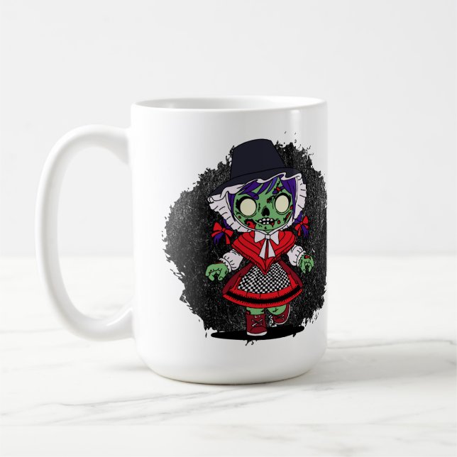 Cute Welsh Zombie Kaffemugg (Vänster)