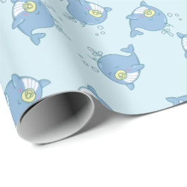 Cute Whale Baby Shower Kawaii Presentpapper