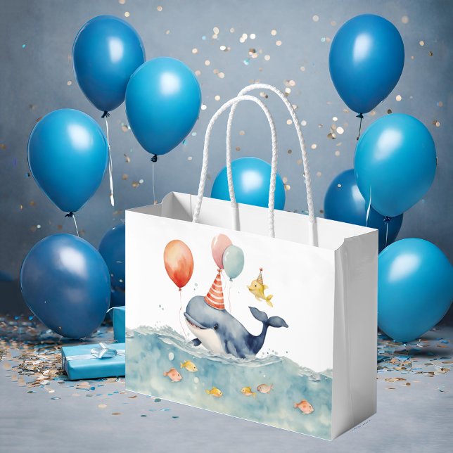 Cute Whale Birthday (Skapare uppladdad)