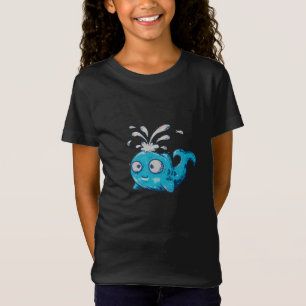 Cute Whale Funny Sea Animal Marine CreatKids T Shirt