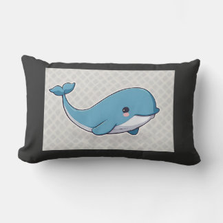 Cute Whale Lumbarkudde