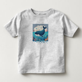 Cute Whale T Shirt