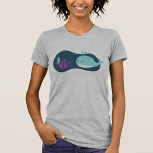 Cute Whale T Shirt