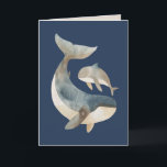 Cute Whales Big Sister Navy Blue Grattis på födels Kort<br><div class="desc">Fira din storasysters speciella dag med vårt vackra Cute Whales Big Sister Navy Blue Grattis på födelsedagen Card. Framsidan har en charmerande illustration av två lekande valar, med texten "Grattis på födelsedagen, Big Sister!" i en klassisk marin blå nyans. Inuti hittar du ett hjärtligt budskap som uttrycker tacksamhet och kärlek...</div>