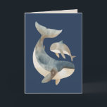 Cute Whales Big Sister Navy Blue Grattis på födels Kort<br><div class="desc">Fira din storasysters speciella dag med vårt vackra Cute Whales Big Sister Navy Blue Grattis på födelsedagen Card. Framsidan har en charmerande illustration av två lekande valar, med texten "Grattis på födelsedagen, Big Sister!" i en klassisk marin blå nyans. Inuti hittar du ett hjärtligt budskap som uttrycker tacksamhet och kärlek...</div>