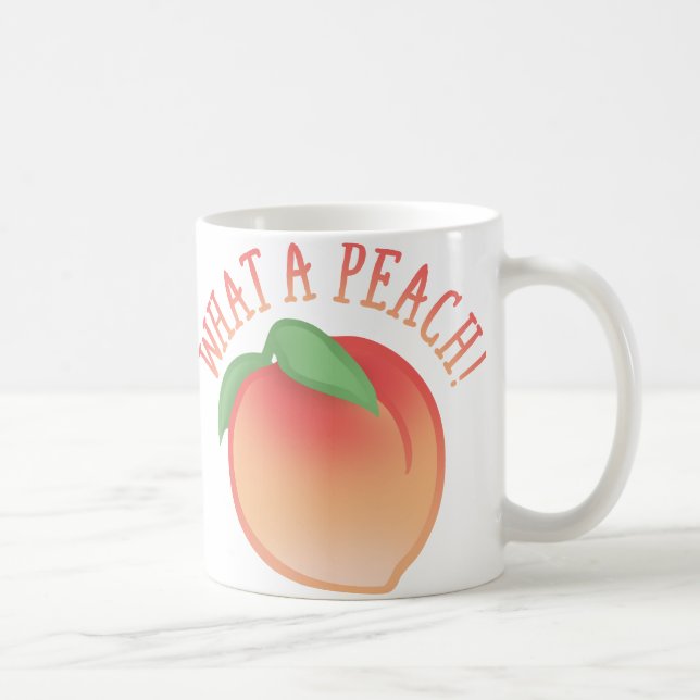Cute What a Peach Kaffemugg (Höger)