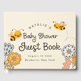 Cute What will it be Gender Reveal Baby Shower Gästböcker
